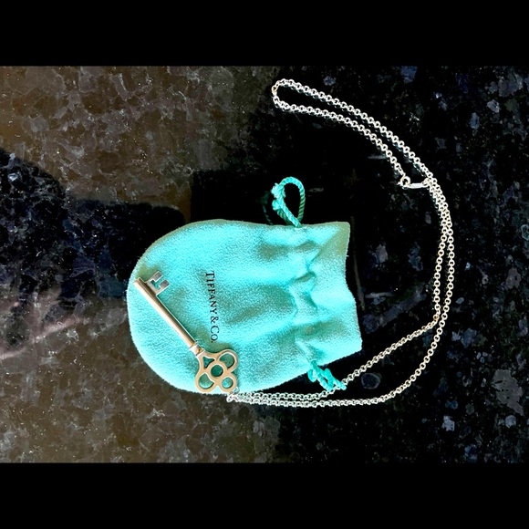 Tiffany & Co Key Necklace - Picture 1 of 2